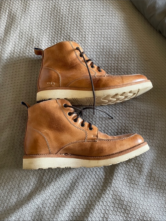 BED|STU Other - BED|STU Men's Tan Rustic leather Lincoln boots